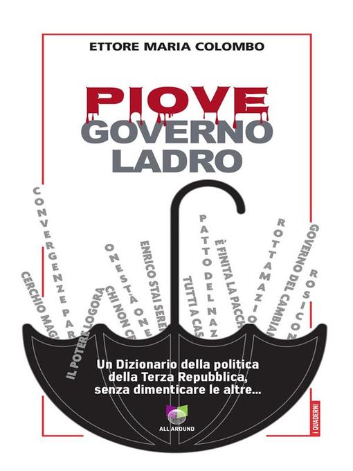 Title details for Piove governo ladro by Ettore Maria Colombo - Wait list